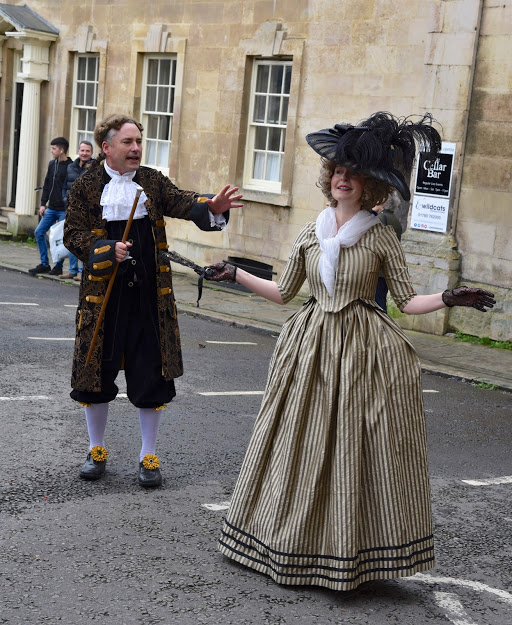 jem and mrs s en route to number 19