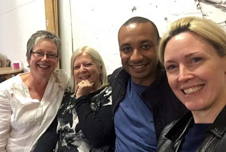 hilary at singular decfeption rehearsal